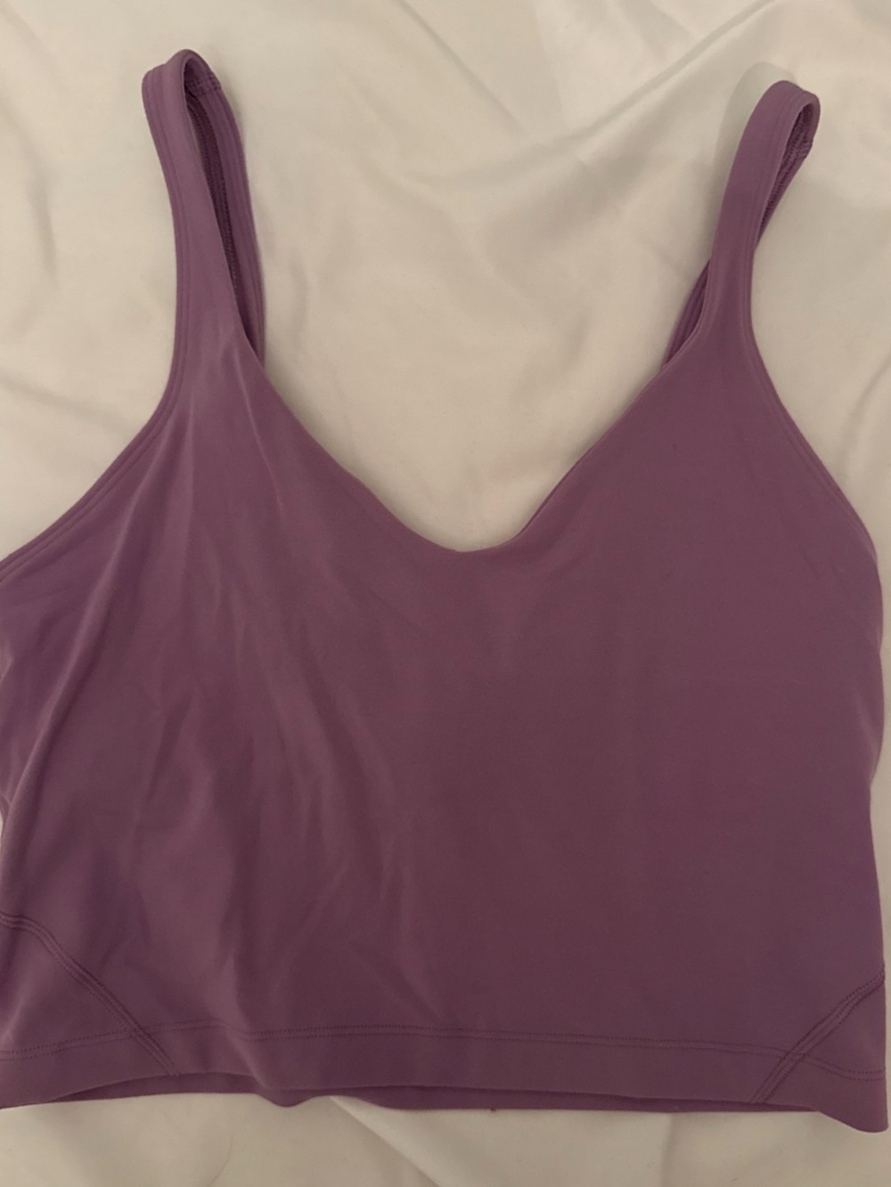 lululemon athletica Mauve Scoop-Neck Tank Bralette
